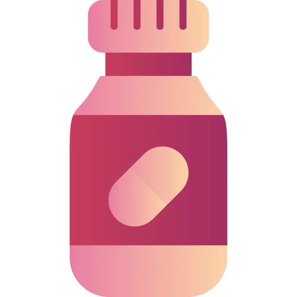 Medical Pills Icon Simple Illustration — Stock Vector