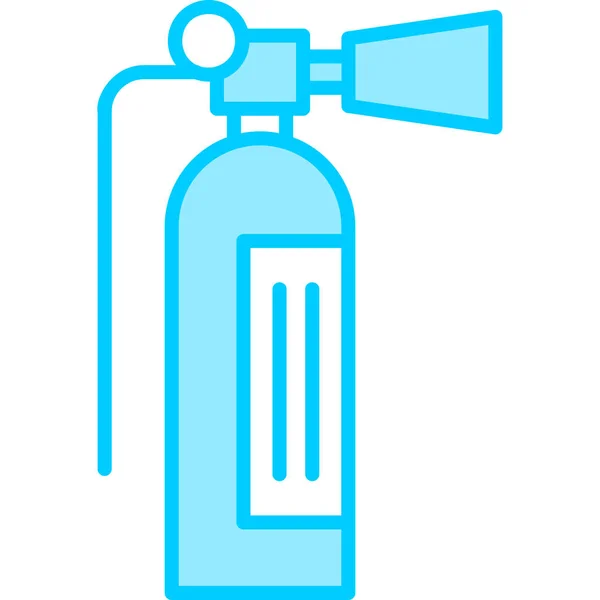 Ilustración Vector Icono Web Fire Extinguisher — Vector de stock