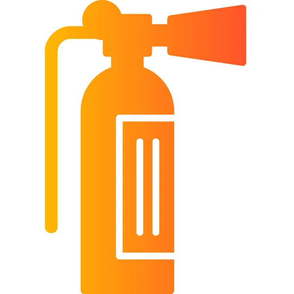 Ilustración Vector Icono Web Fire Extinguisher — Archivo Imágenes Vectoriales
