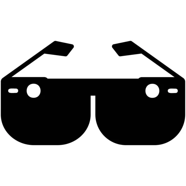 Gafas Inteligentes Ilustración Vector Sobre Fondo Blanco — Archivo Imágenes Vectoriales