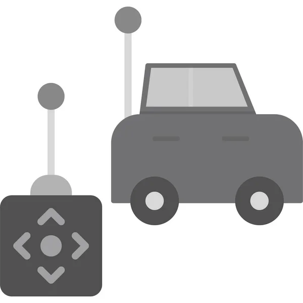 Remote Car Modern Icon Vector Illustration — Stock Vector