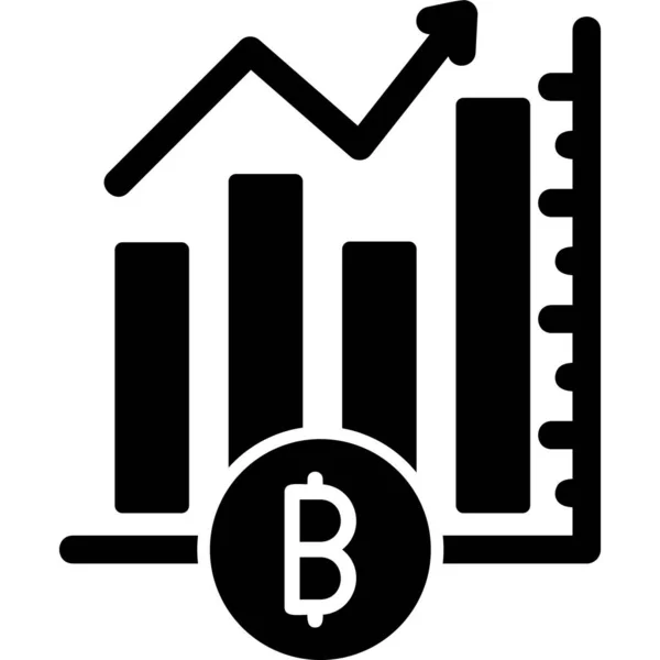 Ikona Analityki Internetowej Prosta Ilustracja — Wektor stockowy