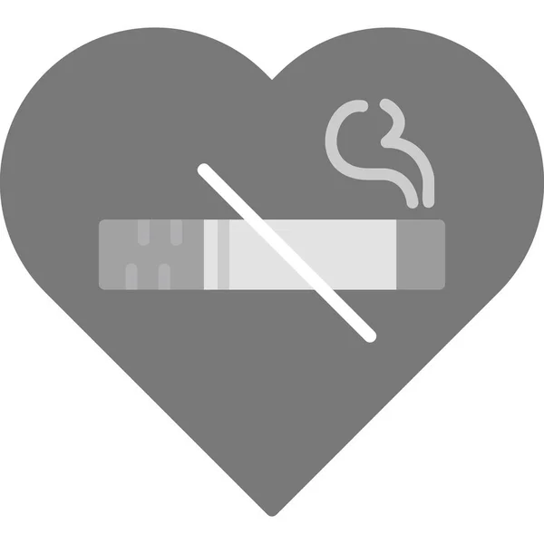 Smoking Modern Vector Icon Illustration — Stockový vektor