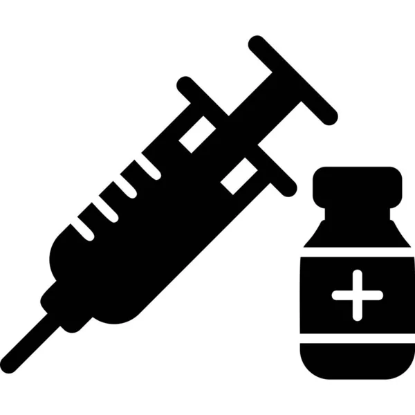 Insulin Web Symbol Einfache Illustration — Stockvektor