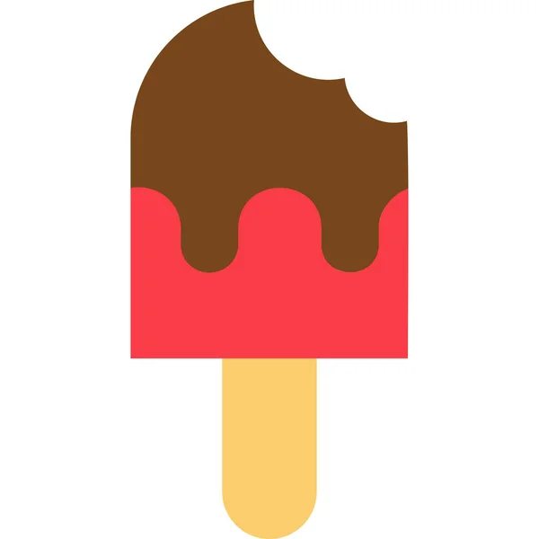 Hielo Lolly Icono Moderno Vector Ilustración — Vector de stock