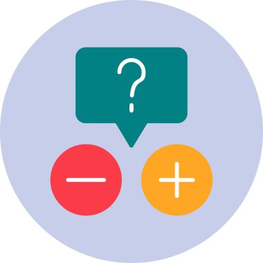 Karar verme. Basit illüstrasyon