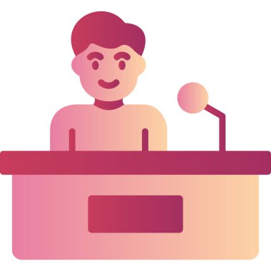 Kadın yatakta, vektör simgesi