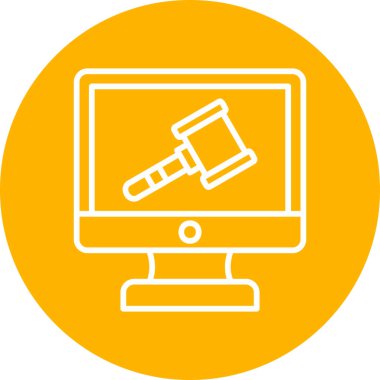 seo modern simgesinin vektör illüstrasyonu