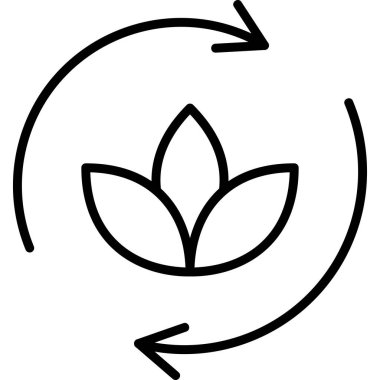 Web simgesini basit illüstrasyonla geri dönüştür