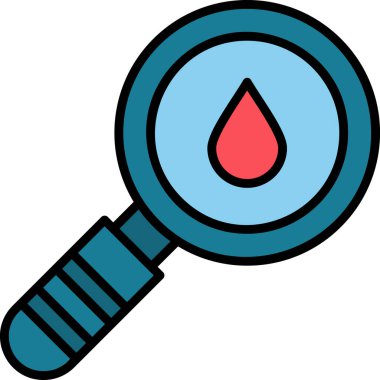 Ara. Web simgesi basit illüstrasyon 