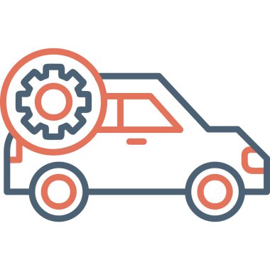 Modern simge ayarlama, vektör illüstrasyonu