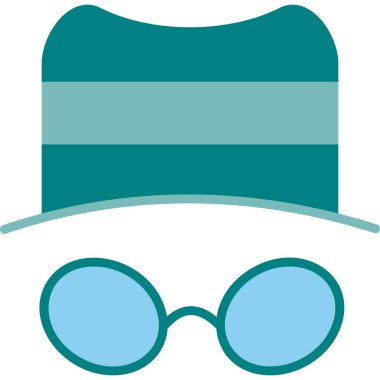 Spyware modern simge vektör çizimi