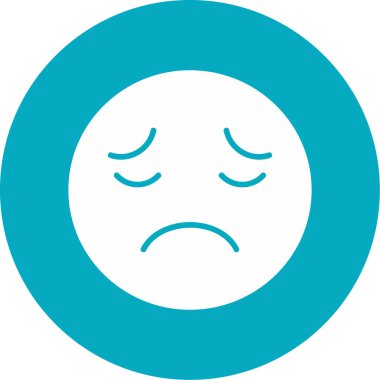 emoji simgesinin vektör illüstrasyonu