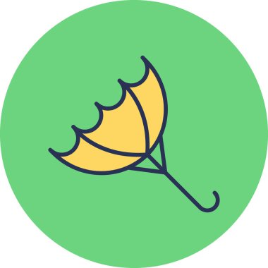 Umbrella icon modern vector illustration