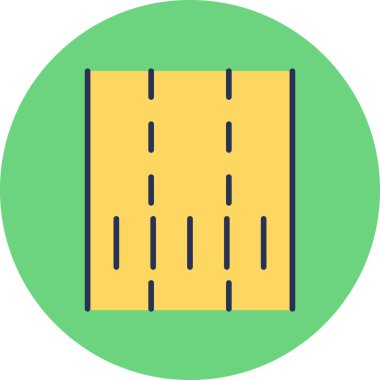 Lane modern simgesi, vektör çizimi\\