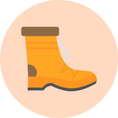 Boot. Web simgesi vektör illüstrasyonu