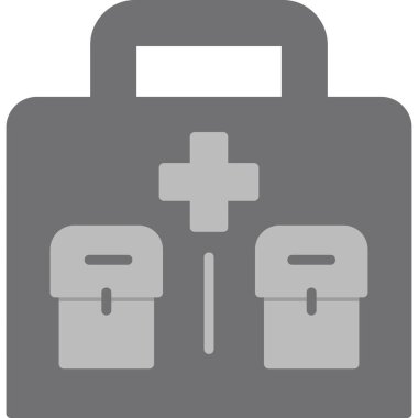 ilk yardım kiti vektör simgesi