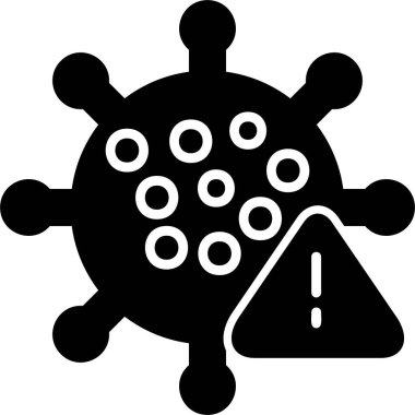 Virus icon modern vector illustration 