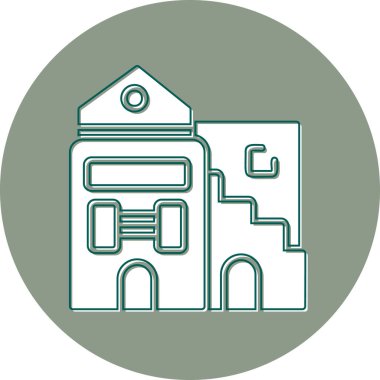 Modern eğitim ikonunun vektör illüstrasyonu