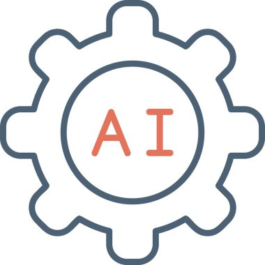 Ai Ayarları, vektör illüstrasyonu