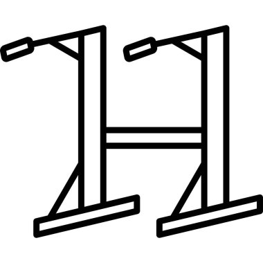 Vinç. Web simgesi basit illüstrasyon