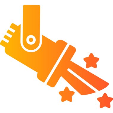 Spotlight simgesinin vektör illüstrasyonu