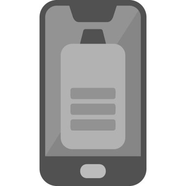 Cep telefonu. Basit resimleme