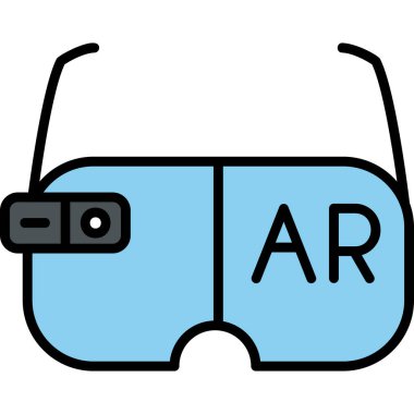 Ar Gözlük, basit ağ simgesi  