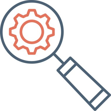 Arama motoru optimizasyon vektörü simgesi