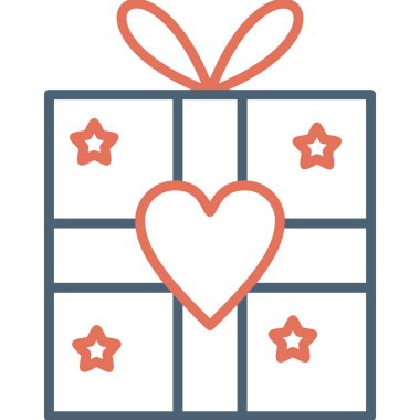 Hediye kutusu. Basit tasarım