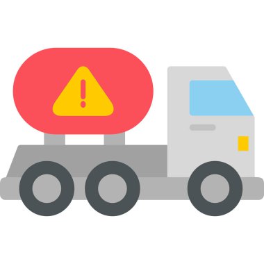 Dikkat modern simge, vektör illüstrasyonu