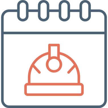 Randevu. Web simgesi vektör illüstrasyonu