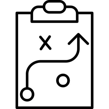 Strateji. Web simgesi basit tasarım 