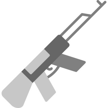 Ak47 icon modern vector illustration
