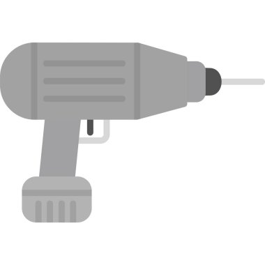 drilling machine, web icon simple illustration