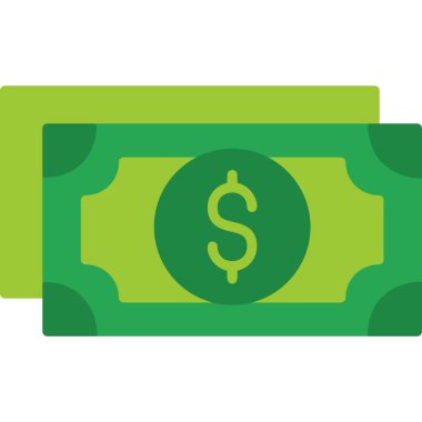 para işareti vektörü düz simge minimumu çizgi pictogram