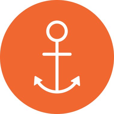 Çapa modern simge vektör illüstrasyonu