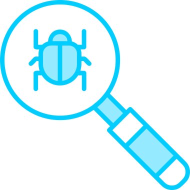 Böcek. Web simgesi basit tasarım