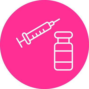 Modern sağlık simgesinin vektör illüstrasyonu