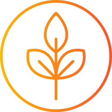 ekoloji ikonu vektör illüstrasyonu