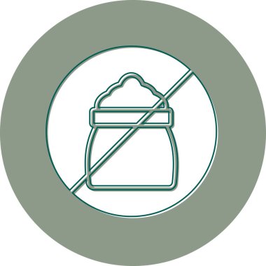 Gıda simgesinin vektör illüstrasyonu