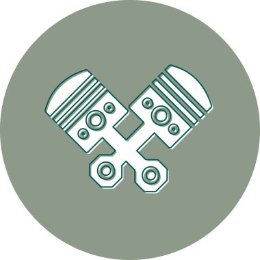 Modern otomatik simgenin vektör illüstrasyonu