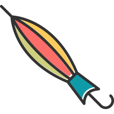 Close Umbrella icon modern vector illustration