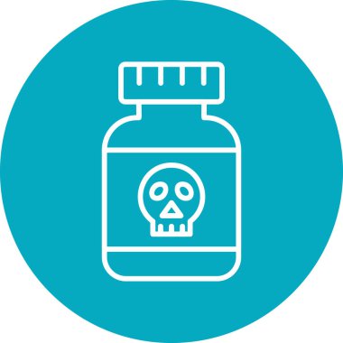 Simge vektör çizim zehir