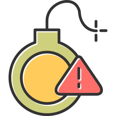 uyarı işareti vektör illüstrasyonu