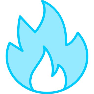 fire flame icon. web illustration