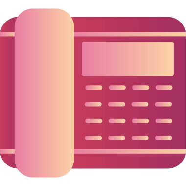 telefon simgesi vektör illüstrasyonu