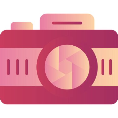 fotoğrafçılık filmi Kamera, illüstrasyon simgesi