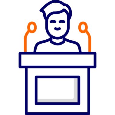 hoparlör vektör illüstrasyonu