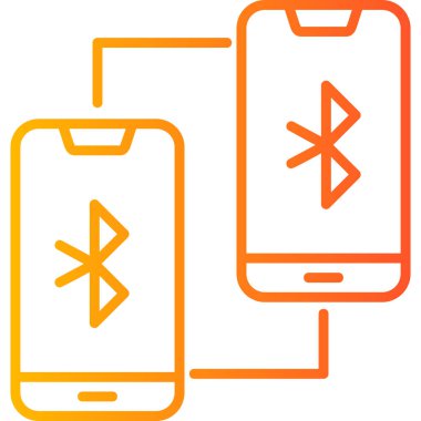 Telefon simgesinin vektör illüstrasyonu